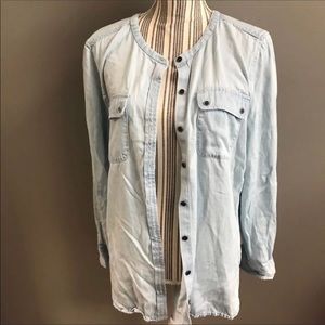 LOFT Button Up Blouse